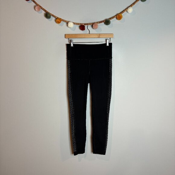 Lululemon Colour Me Quick 7/8 Tight 25" Black / White - Picture 2 of 7